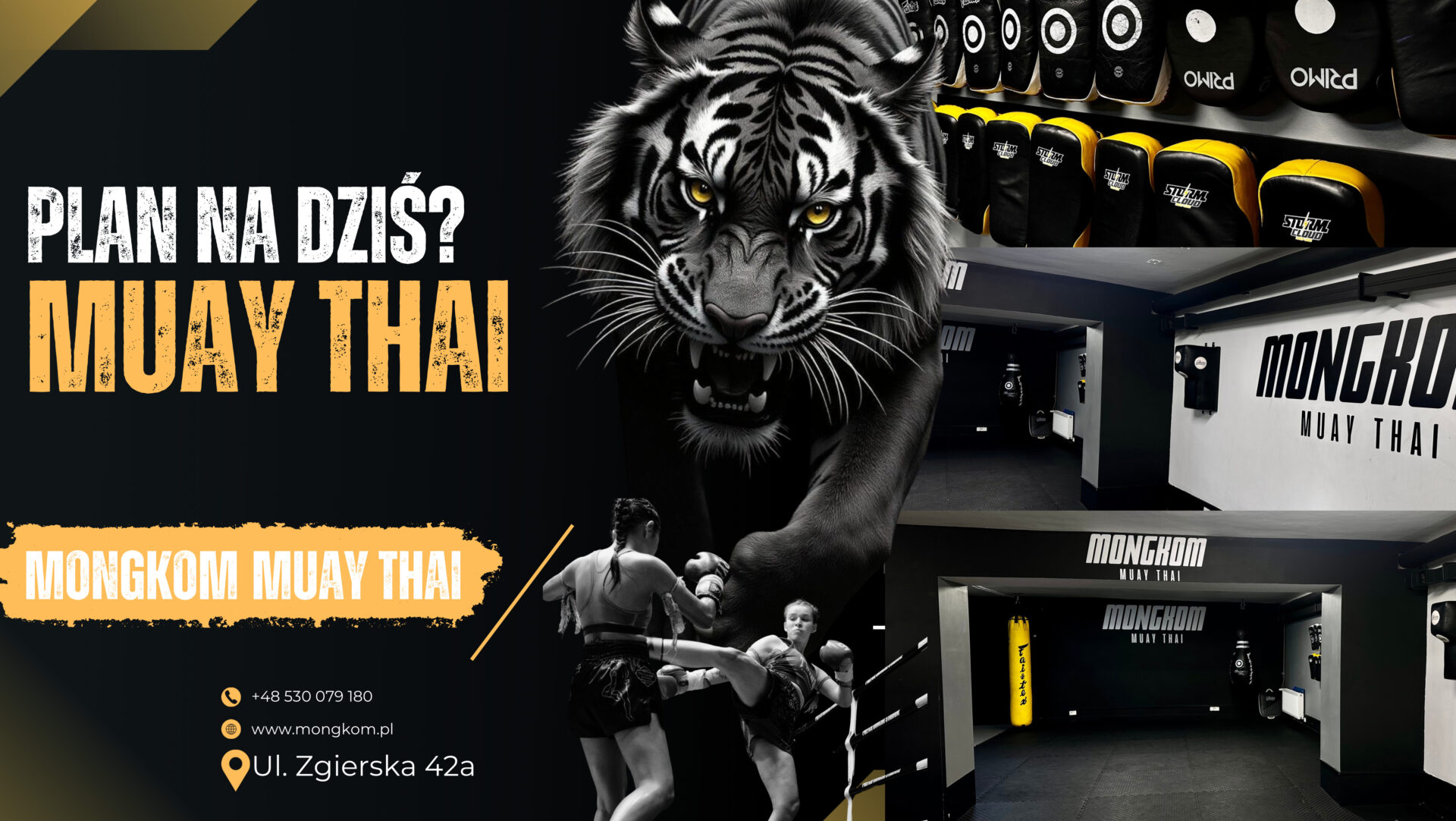Kopia – Orange and Black Modern Fitness Facebook Cover